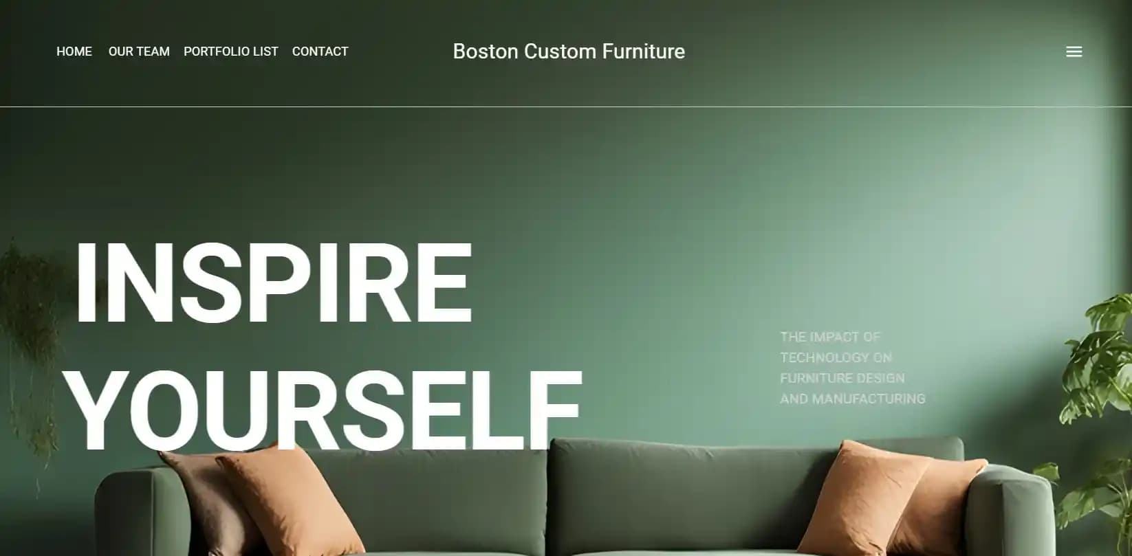 BOSTON CUSTOM FURNITURE Showcase